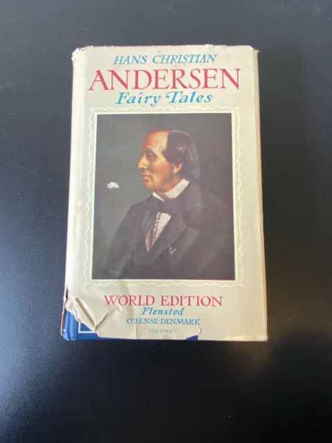 Vintage Hans Christen Andersen Fairy Tales World Edition Vol. 3 Flensted 1953