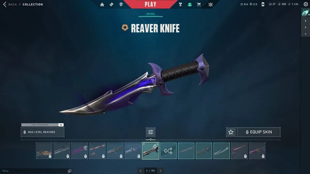 COMPTE VALORANT | + 65 skins ( 3 Couteau achetés ) - LVL 199 / RANKED