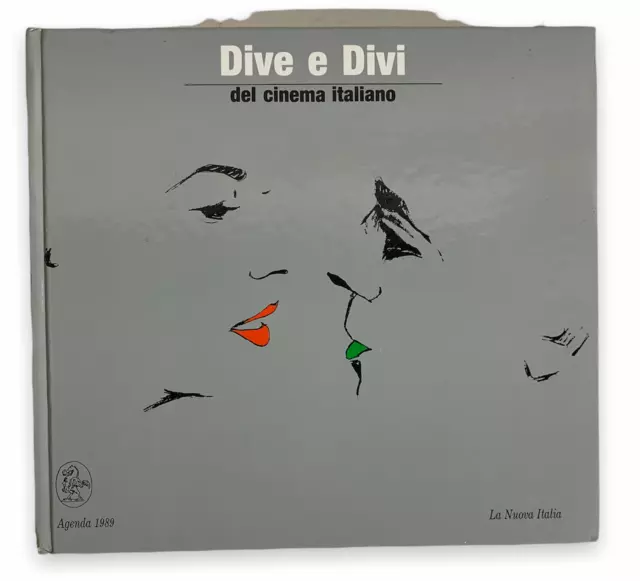 75651 Agenda 1989 - Dive e Divi del cinema Italiano - La Nuova Italia