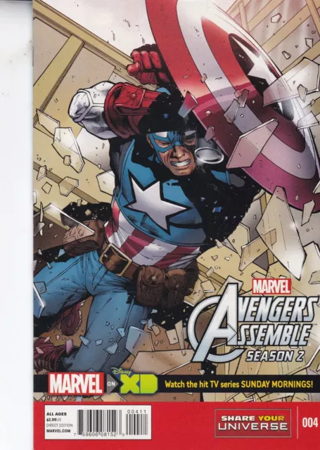 Marvel Comics Marvel Universe Avengers Assemble Season 2 #4 April 2015 Fast P&P