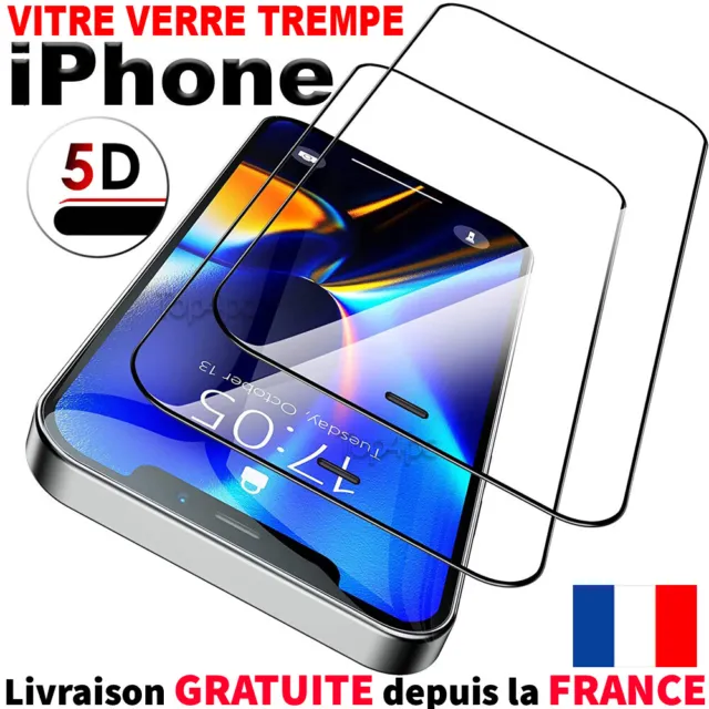 Verre Trempe Pour Iphone Vitre Protection Ecran 11 12 Pro Max Se 2020 6 7 8 X Xr
