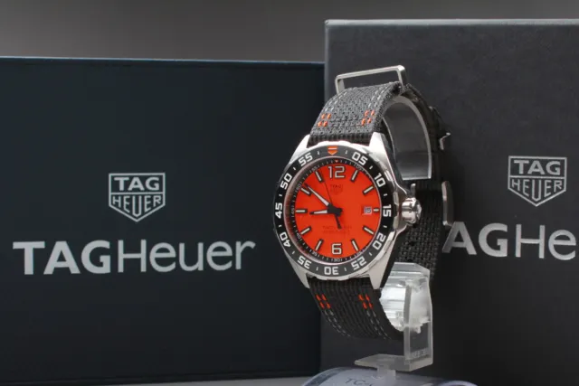 [MINT] TAG Heuer Formula 1 WAZ101A.FC8305 Orange Quartz Men's Watch JAPAN Used