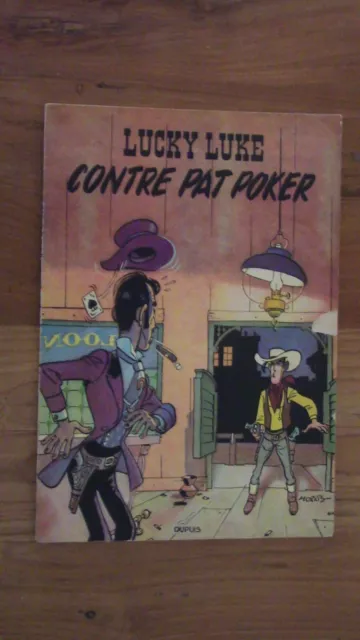 Lucky Luke Contre Pat Poker En 1E Edition 1953 Tbe Cote 500 E