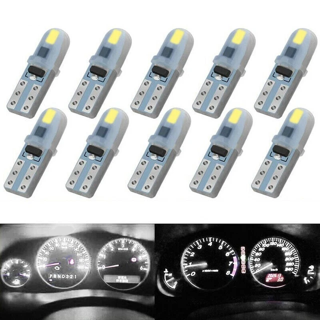 Pack de 10 lampes lumineuses blanches hautes performances T5 DEL panneau d'avert