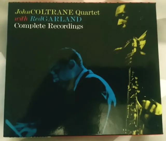 John Coltrane Quartet With Red Garland rare 3-CD box set Complete Recordings NM