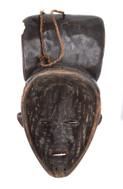 Chokwe Mask Mwana Pwo with Headdress Angola African Art 5