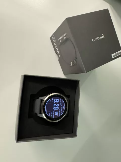 Garmin vívoactive 4 Orologio GPS 45mm Cassa con Cinturino in silicone -...