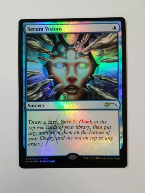 Serum Visions - FNM FOIL - FNM PROMO (Magic/mtg) Rare