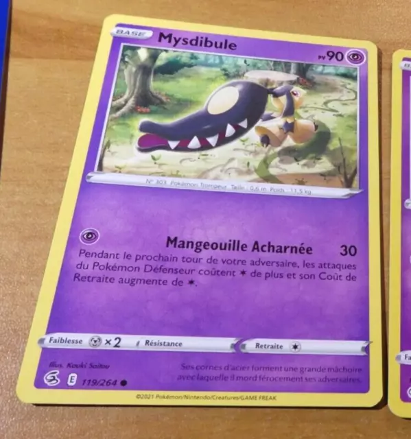 POKEMON FUSION FIST FRENCH CARD CARD Mysdibule 119/264 FR NM