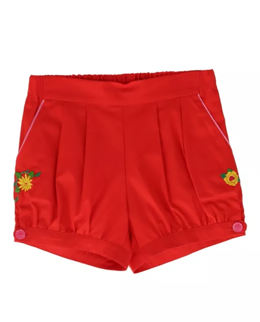 Gucci Girls Floral Applique Shorts