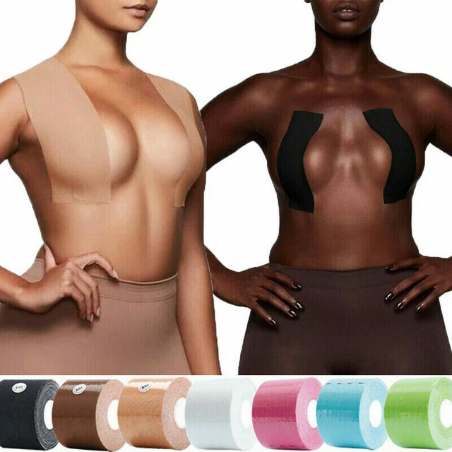 Ladies Breast Lift Tape Boob Push Up Invisible Bras Nipple Cover Sticker Women's