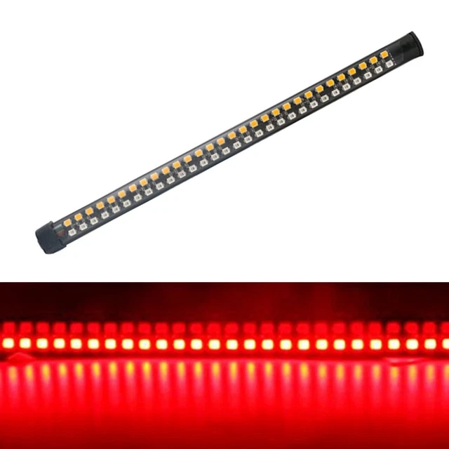 Feu Stop Led BANDE DE FEU stop flexible feu stop LED 20 cm longueur connexion 5 fils ...