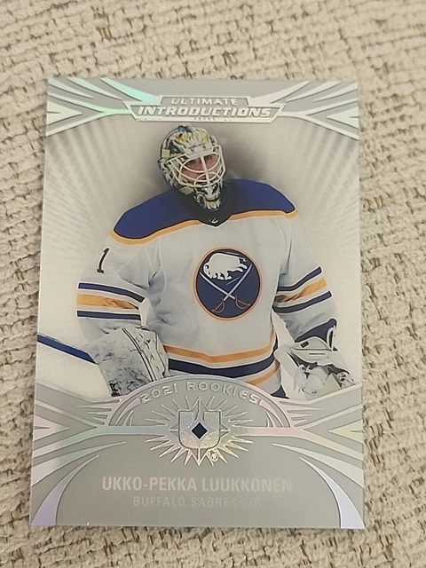 2021-22 UD ULTIMATE Introductions #UI -24 Ukko-Pekka Luukkonen $2.99 ...