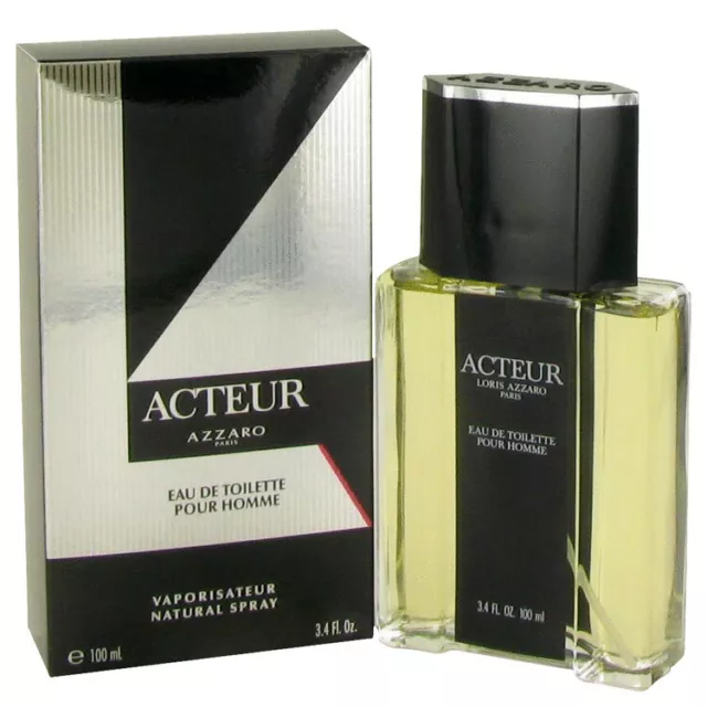 Acteur Men's Cologne by Azzaro 3.4oz/100ml Eau De Toilette Spray