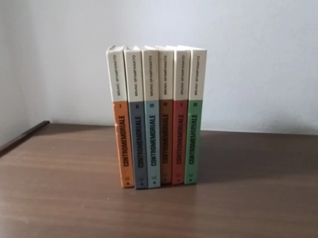 B. Mussolini . Contromemoriale — B. Spampanato, 6 voll.1974, RC 3n24