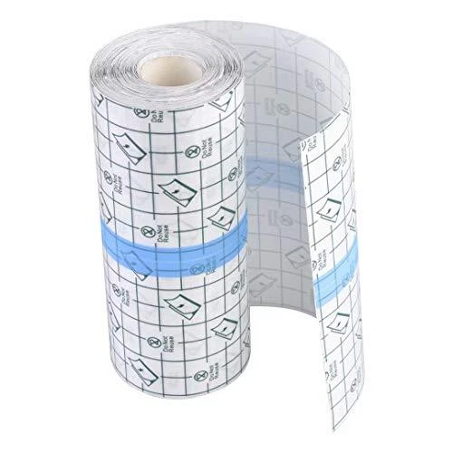 Vendaje de cuidado posterior para tatuaje - 8x80 pulgadas - Envoltura adhesiva transparente segunda piel pr...
