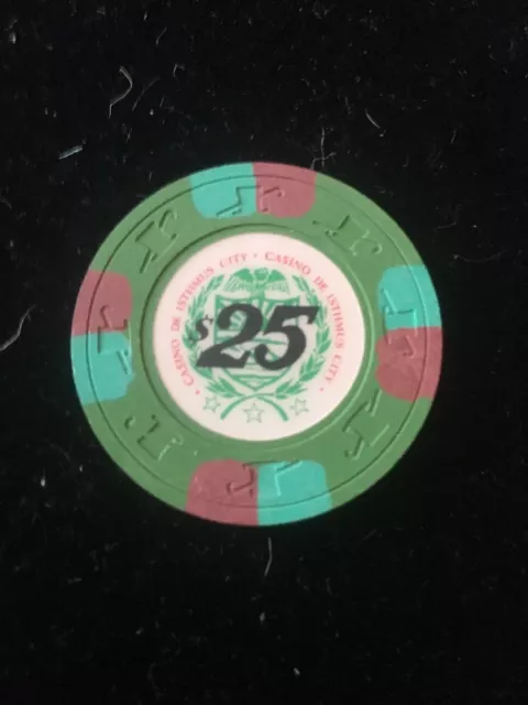 Paulson Poker $25 James Bond Casino De Isthmus Poker Chip From License To Kill 2