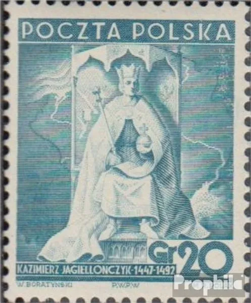 Briefmarken Polen  Mi 334 mit Falz