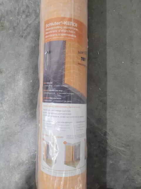 Schluter Systems Kerdi 200200 Waterproof Membrane - Extra Wide 646 sq ft Roll