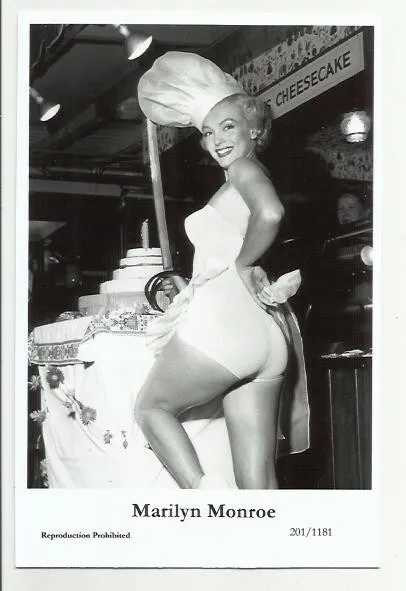 (Bx34) Marilyn Monroe Swiftsure Photo Postcard (201/1181) Filmstar Pin Up Glamor