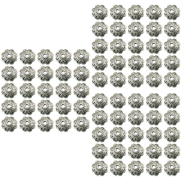 300 Stück Legierung Perle Anhänger DIY Charms Schmuckherstellung Zubehör für