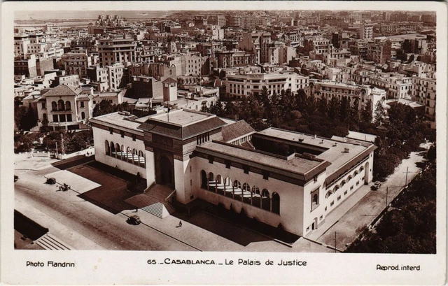 CPA AK MAROC CASABLANCA - Le palais de justice (117956)