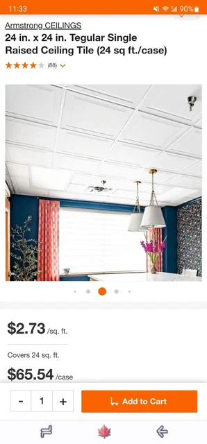 Armstrong 1205 ceiling tiles