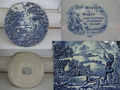 Plateau à fromages "The hunter by Myott" Made in England 