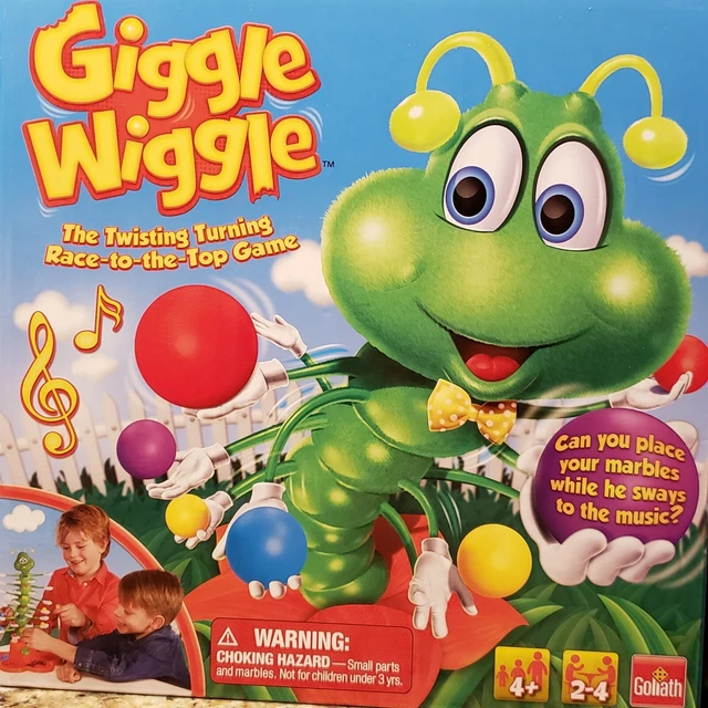 GOLIATH GIGGLE WIGGLE The Twisting Turning Race to the Top Family Game