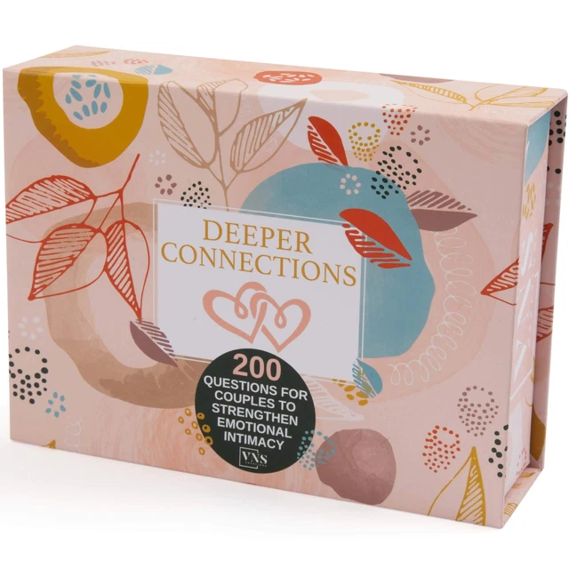 Deeper Connections: Card Game for Couples | 200 Meaningful Conversation