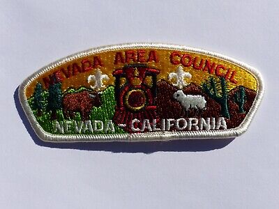 Unused Vintage Nevada Area Council Nev. California Boy Scout BSA CSP Patch Solid