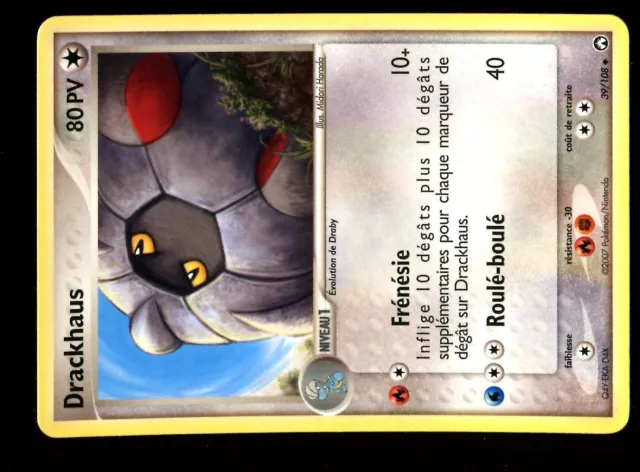 Pokemon Gardiens Pouvoir Unco N°  39/108 Drackhaus