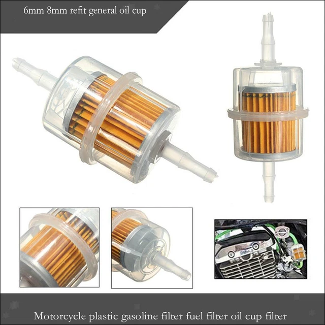 2 Filtri Benzina Per Tubo 5-6 Mm - Per Moto, Tosaerba, Decespugliatore E Tagliaerba - Foto 3