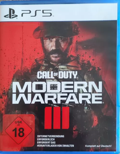 Call of Duty: Modern Warfare 3 (Sony PlayStation 5, 2023) Neu !