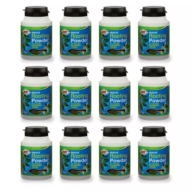 Doff natural Rooting Powder 75gm for Strong Healthy plant PK 1,2,3,6,12