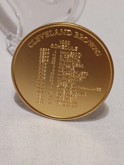 Johnnie Walker Red Token, Cleveland Brown's 1983 Schedule 2