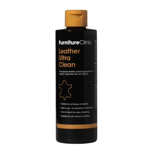 Leather Cleaner - Award Winning for Furniture Sofas Car Interiors and Seats