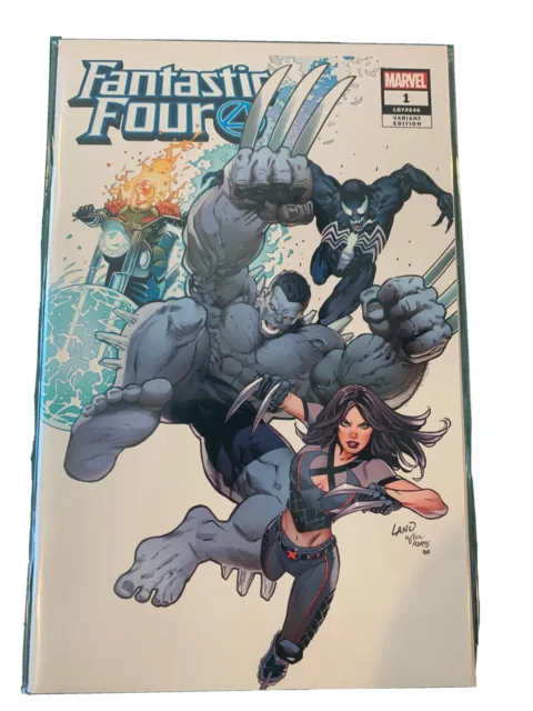 Fantastic Four #1 Greg Land Trade Variant CK Elite Exclusive Marvel Comics 2018