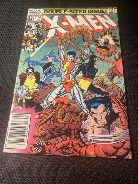 Uncanny X-Men #166 Marvel 1983 Chris Claremont 1st Appearance of Lockheed