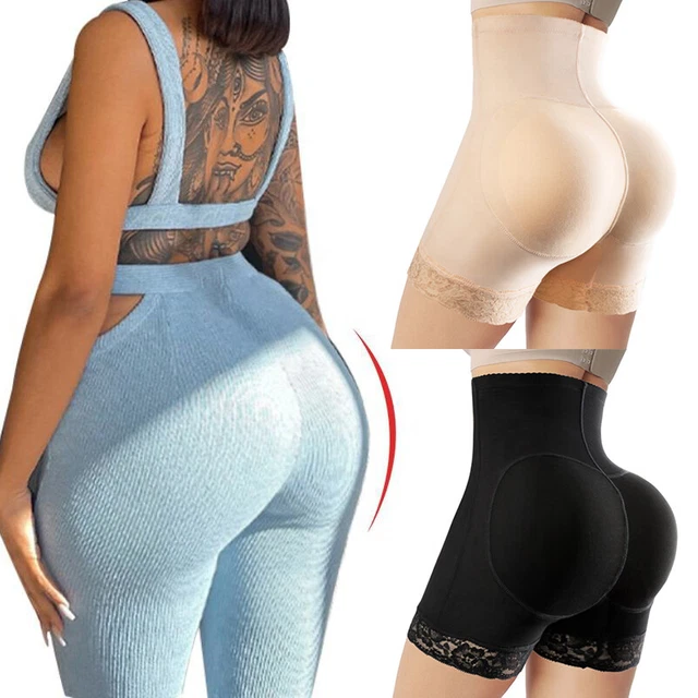 PADDED BUM PANTS Hip Enhancer Shaper Underwear Panty Butt Lifter Booty