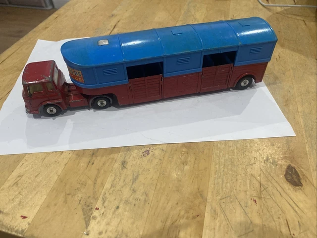 Corgi Toys Camion Bedford Articulé Horse Box – 21101/59 – 5 Chevaux – Occasion