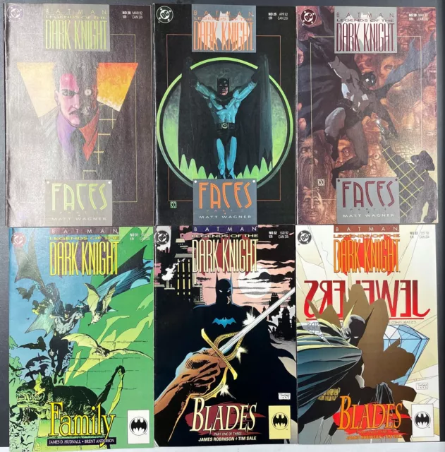 Batman Legends of the Dark Knight Lot #3 DC comics series from the 1990s