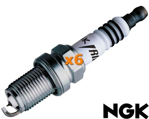 NGK Spark Plug Platinum FOR VW Transporter 00-03 2.8 VR6 (T4) Van PZFR5D-11 x6