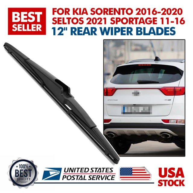 12IN GENUINE QUALITY Rear Windshield Wiper Blade For Hyundai Elantra GT