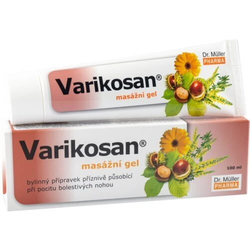 VARIKOSAN massage gel to activate blood circulation in the legs,100 ml
