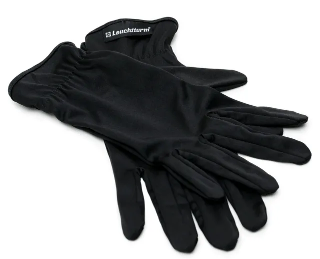 Leuchtturm Gloves From Microfibre Black Size M