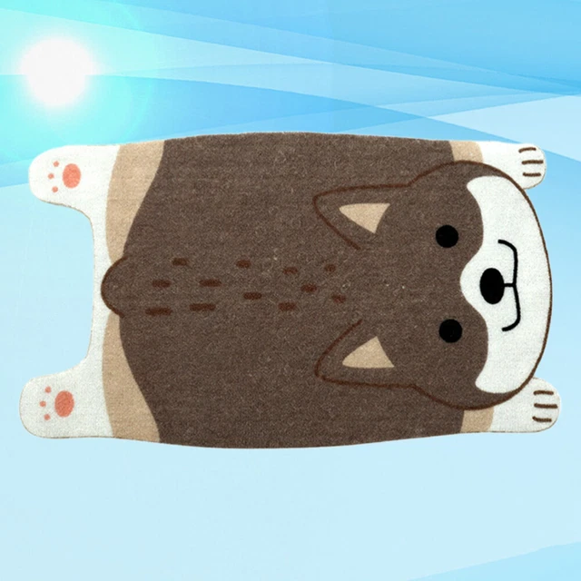 Tappetino da pavimento cartone animato stuoia creativo adorabile cuscino da pavimento antiscivolo