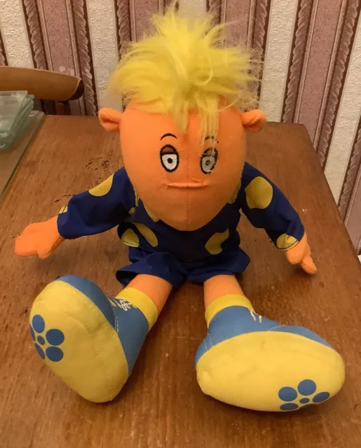 VINTAGE BBC Cbeebies TWEENIES JAKE Plush Soft Toy Childrens Hasbro 1999 USED