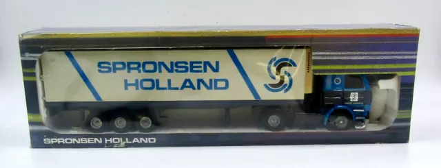 TEKNO SPRONSEN HOLLAND - 1/50 Scale Scania Model - Boxed Truck & Trailer