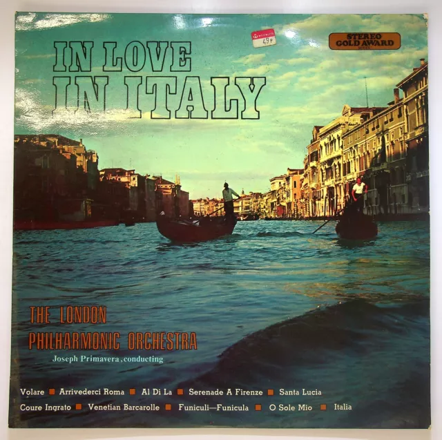 EBOND The London Philharmonic Orchestra In Love In Italy Vinile V088121